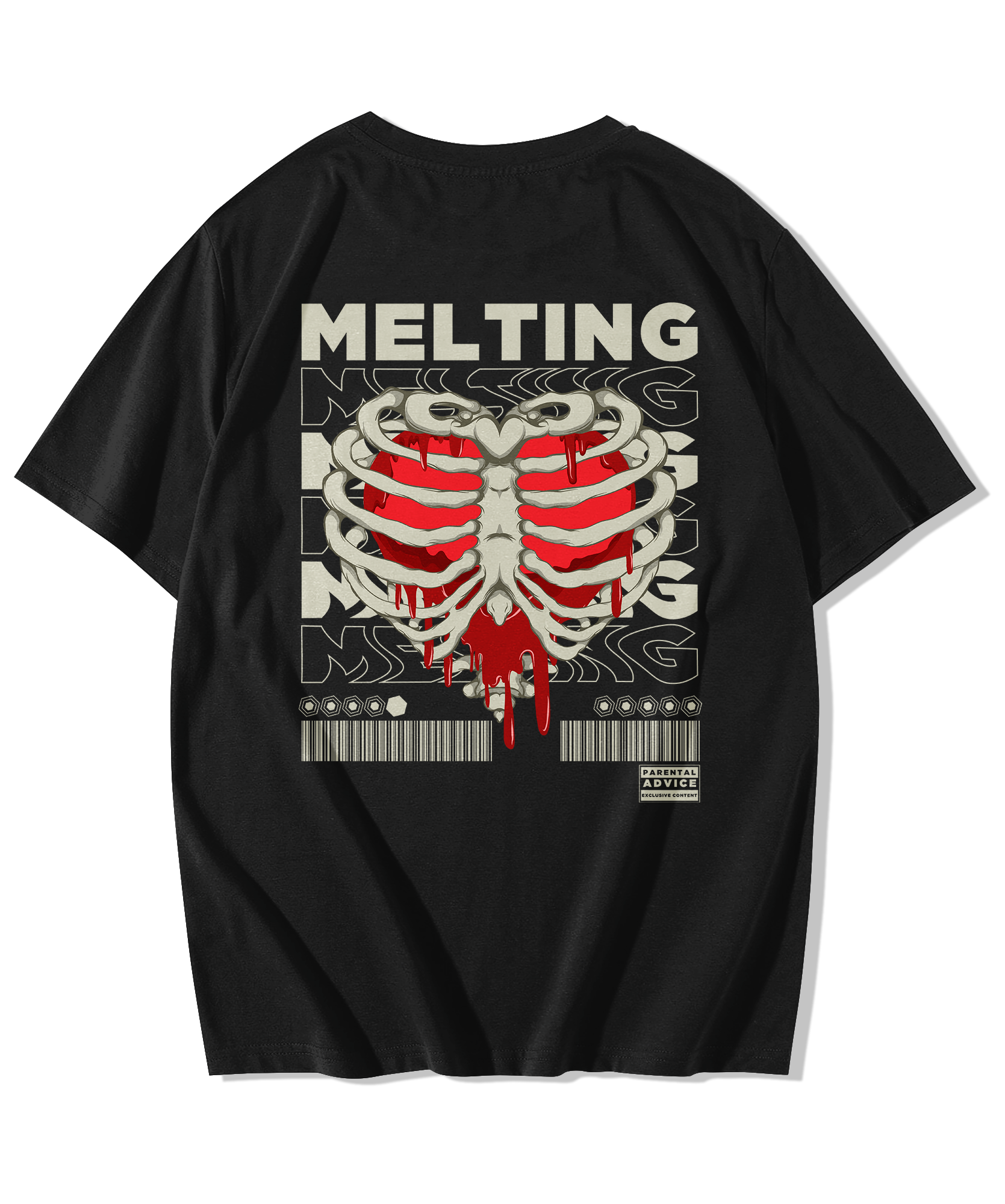 Alfaq Melting Oversized T-Shirt - Alfaq